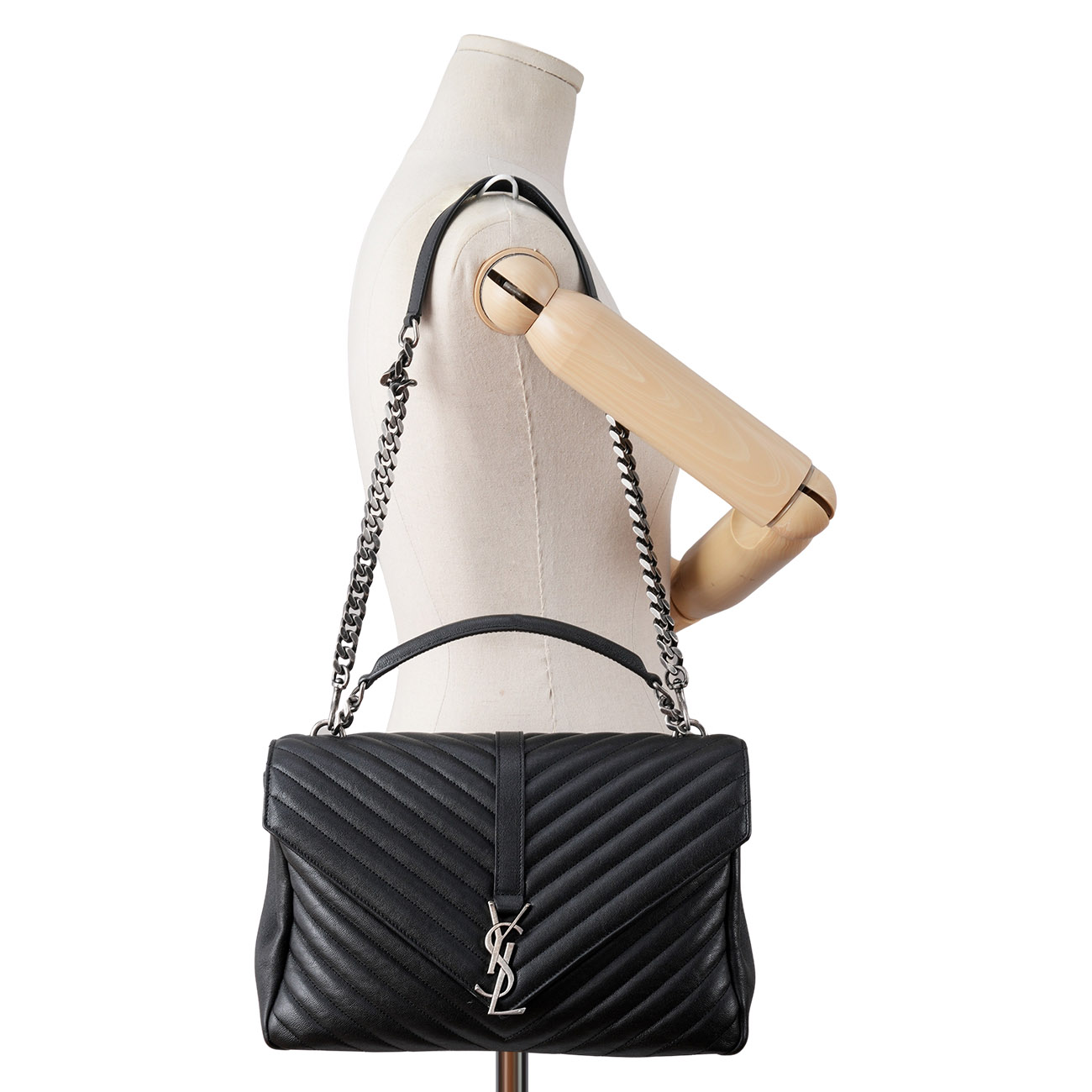 YVES SAINT LAURENT(USED)생로랑 392738 컬리지 라지 체인백